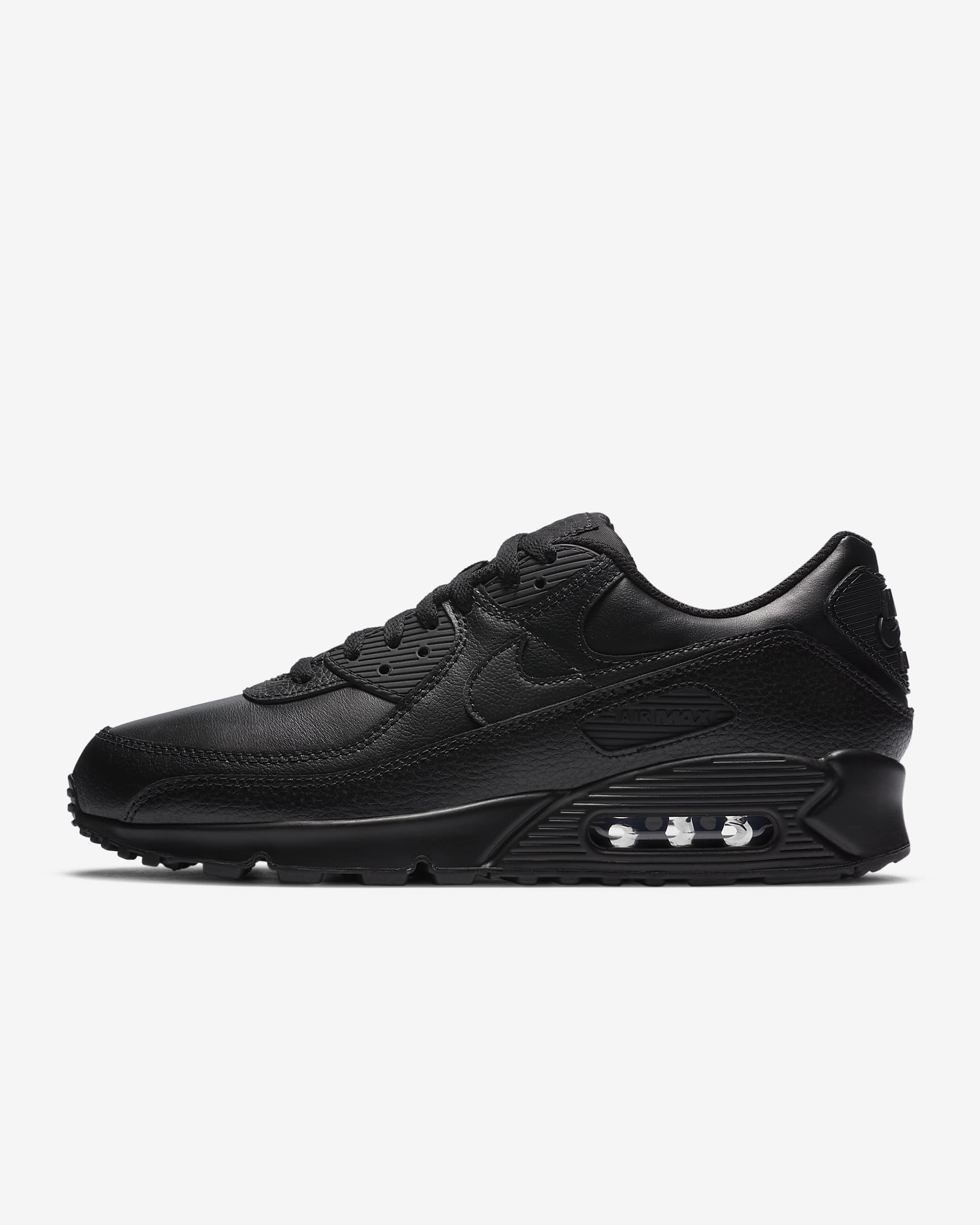 all black air max 90s